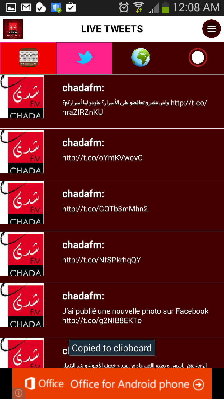 chada fm radio en ligne