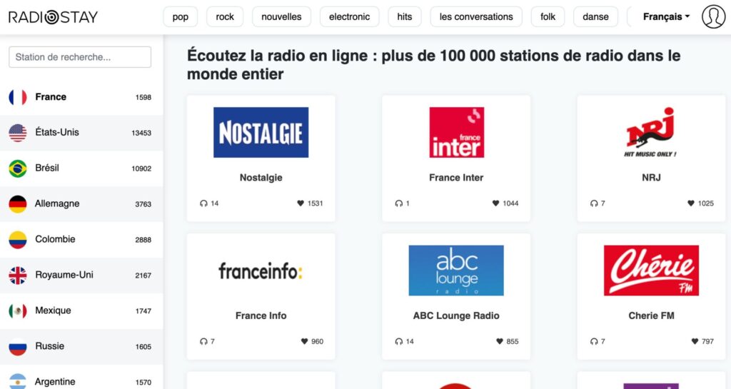 radia en ligne